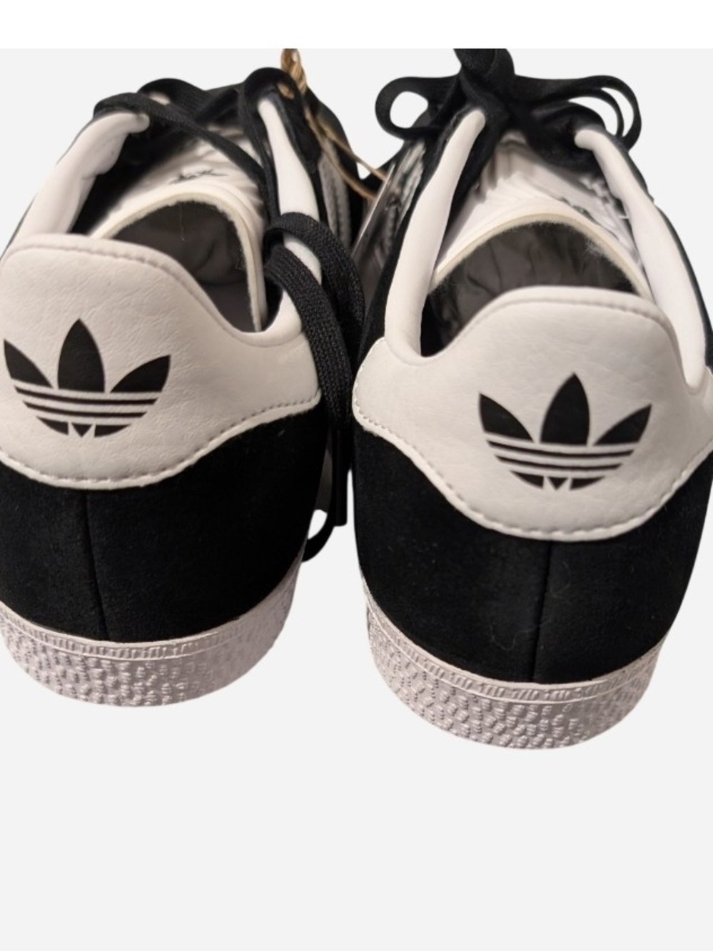 adidas Womens Black & White Classic Sneaker - Picture 3 of 9